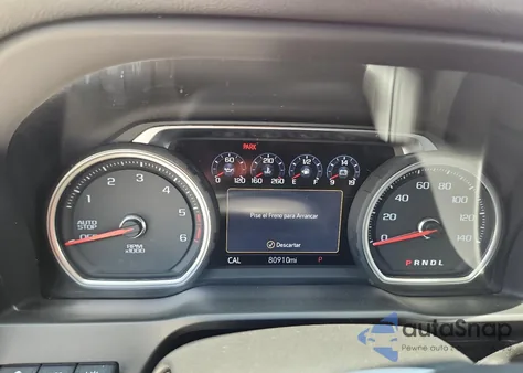 2020 Chevrolet Silverado K1500 High Country z USA, uszkodzony, nr VIN 1GCUYHET6LZ218519